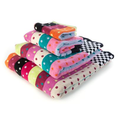 Ribbon & Dot Hand Towel image four