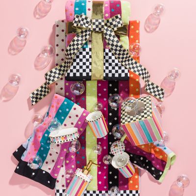 MacKenzieChilds Ribbon & Dot Bath Sheet