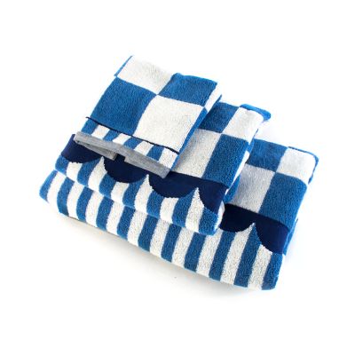 MACKENZIE-CHILDS Royal Check Hand Towel, Cute Decorative Hand Towel for  Bathroom and Kitchen