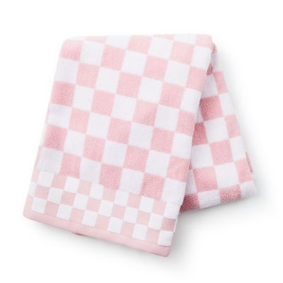 Rosy Check Bath Towel mackenzie-childs Panama 0