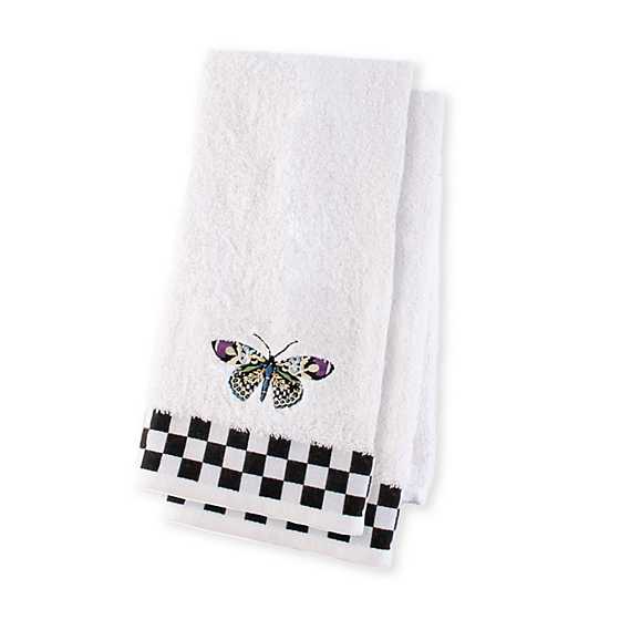 Butterfly Hand Towels - Set of 2 image two