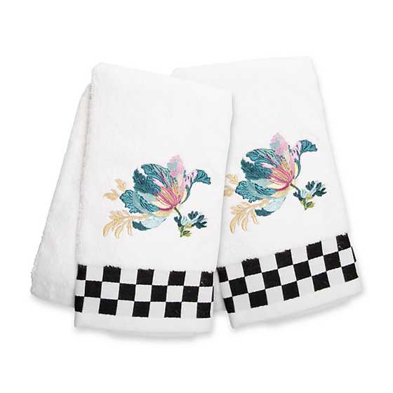 Parrot Tulip Hand Towels - Set of 2 image two