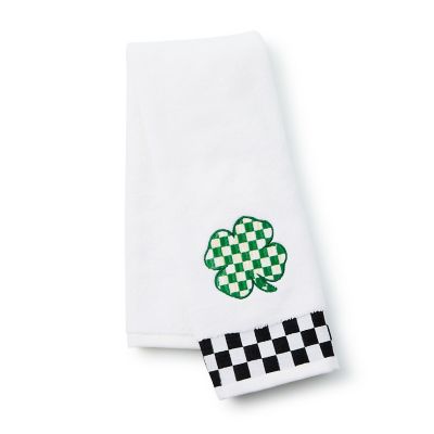 Lucky Clover Check Hand Towel mackenzie-childs Panama 0