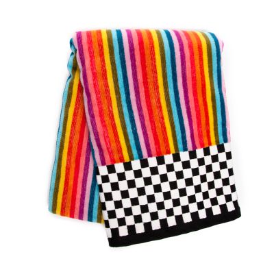 Mackenzie Childs Calypso Stripe Bath Towel