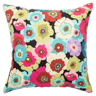 Always Flowers Outdoor Throw Pillow mackenzie-childs Panama 0