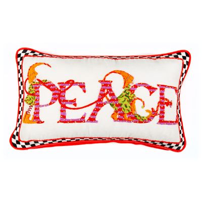 Patience Brewster Peace Lumbar Pillow