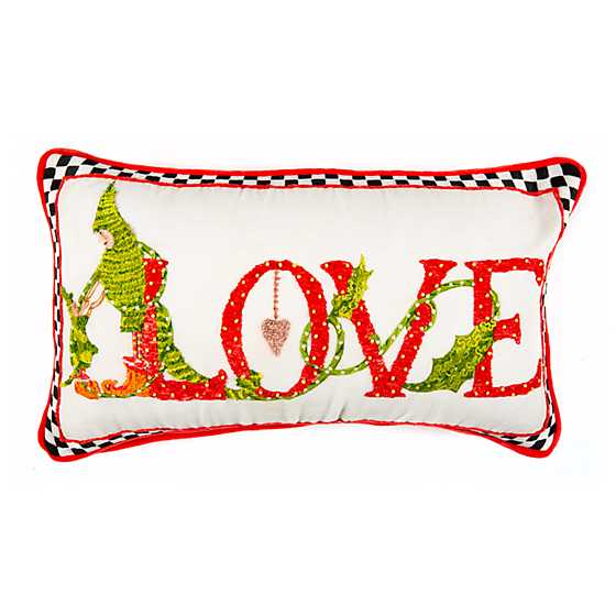 Patience Brewster Love Lumbar Pillow image one
