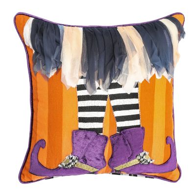 MacKenzie Childs Witch s Boots Throw Pillow