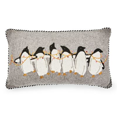 Penguin Lumbar Pillow mackenzie-childs Panama 0