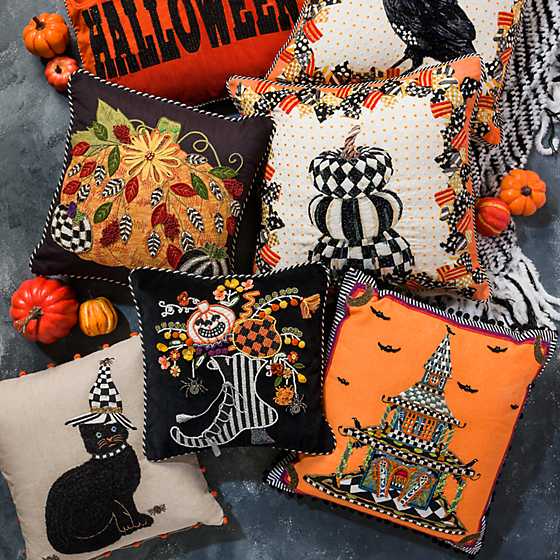 Patience Brewster Spooky House Pillow image two