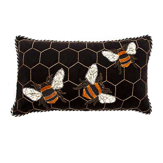 Bumble Bee Lumbar Pillow