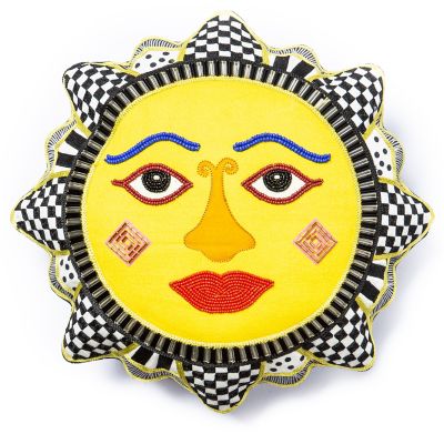 Good Day Sunshine Pillow mackenzie-childs Panama 0