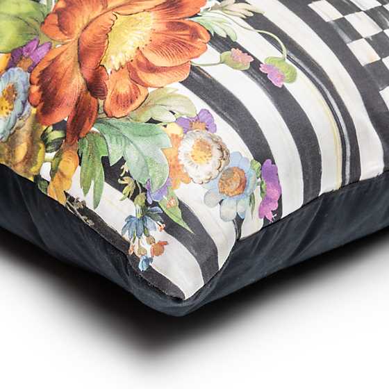 Courtly Flower Market Lumbar Pillow image five