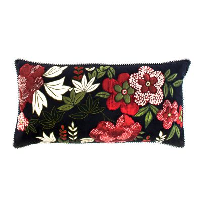 plum lumbar pillow