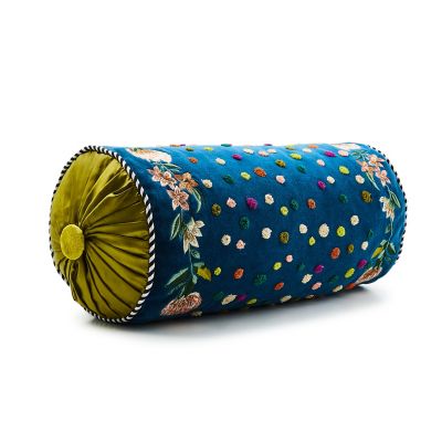 Fairy Tale Dot Bolster Pillow mackenzie-childs Panama 0