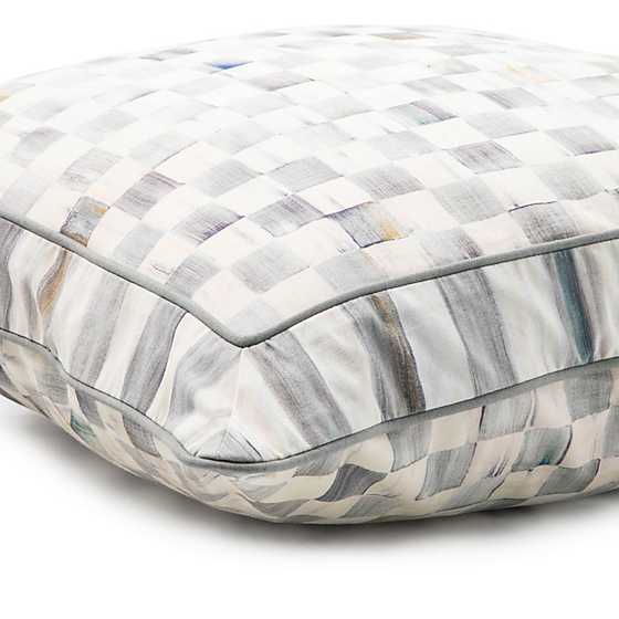 Sterling Check Pillow image three