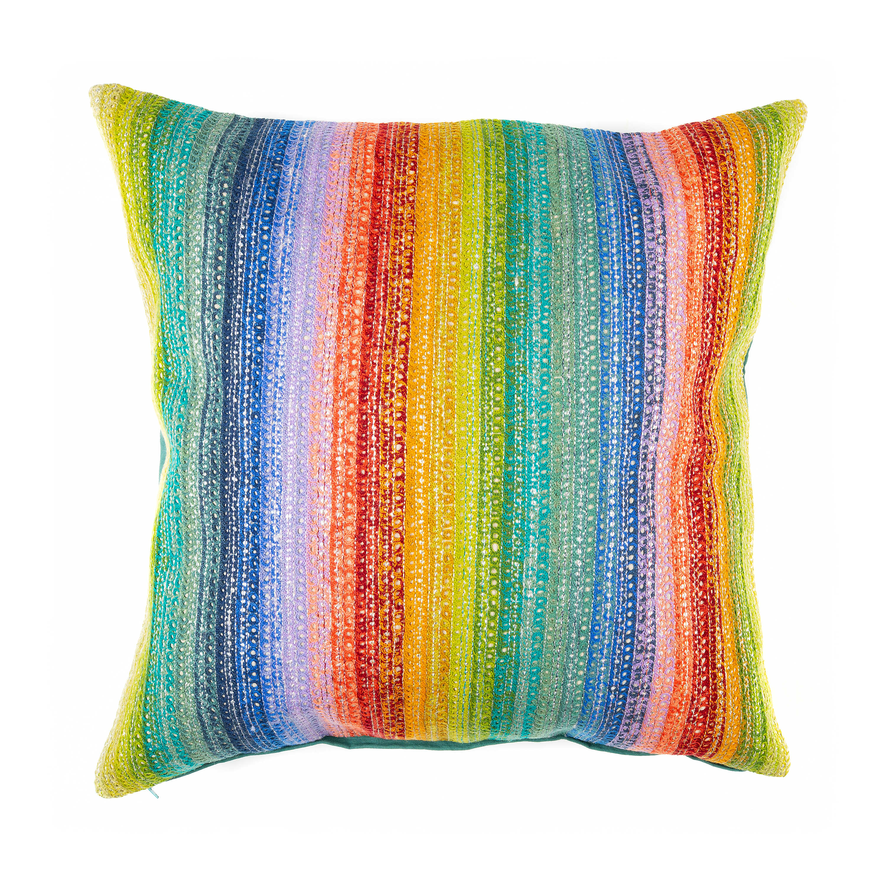 Jaipur Multi Stripe Pillow mackenzie-childs Panama 0