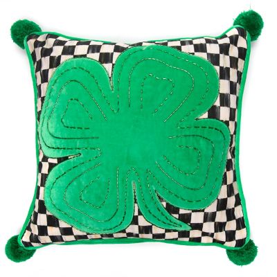 Lucky Clover Pillow mackenzie-childs Panama 0