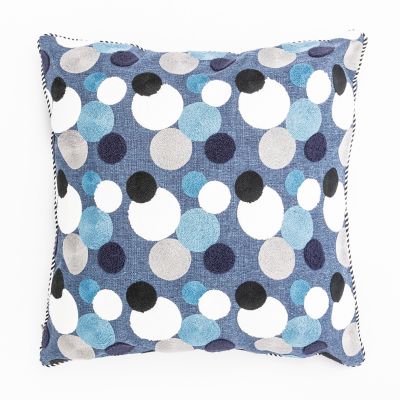 Boathouse Dot Outdoor Pillow mackenzie-childs Panama 0