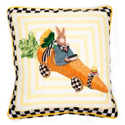 Captain Carrot Pillow mackenzie-childs Panama 0