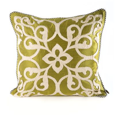 Byzantine Pillow - Green mackenzie-childs Panama 0