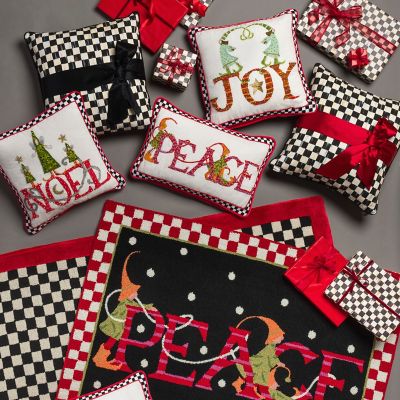 Mackenzie childs christmas discount pillows