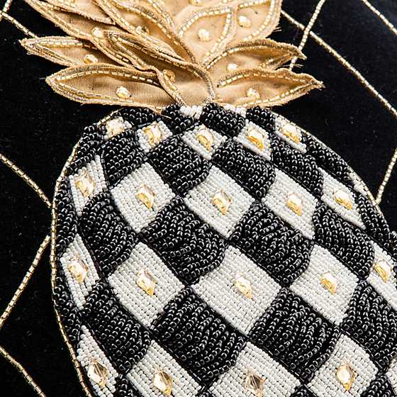 Pineapple Pillow - Black image four