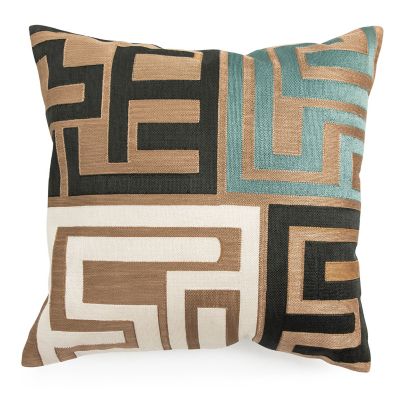 Kuba Throw Pillow mackenzie-childs Panama 0