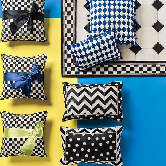 Royal Harlequin Square Pillow image two