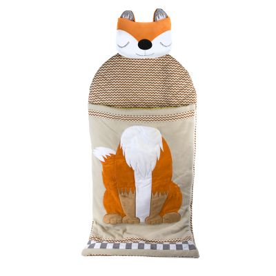 jellycat fox in sleeping bag