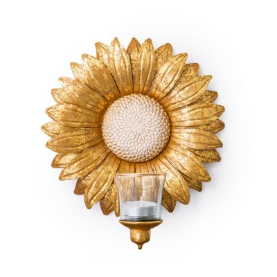 Golden Sunburst Candle Sconce mackenzie-childs Panama 0