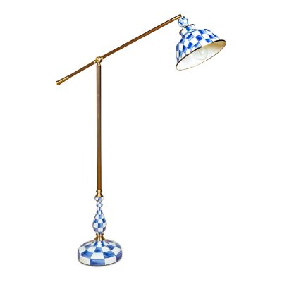 Royal Check Reading Floor Lamp mackenzie-childs Panama 0