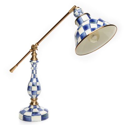 Royal Check Reading Table Lamp mackenzie-childs Panama 0