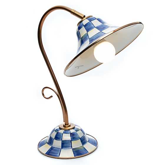 Royal Check Desk Lamp image three