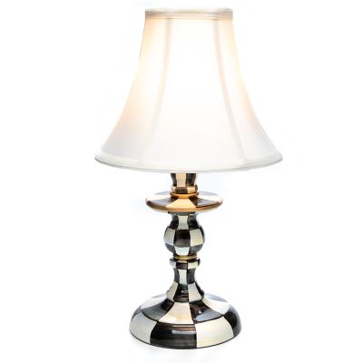 Courtly Check Candlestick Lamp image five