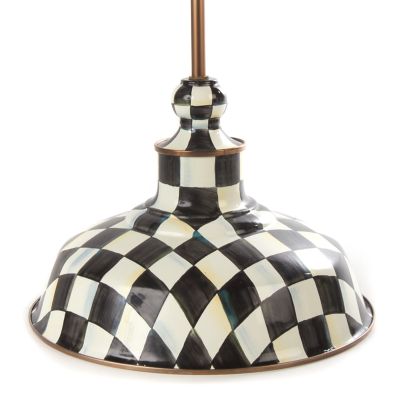 Courtly Check 12" Barn Pendant Lamp