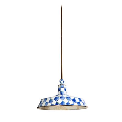 Royal Check Barn Pendant Lamp - 18