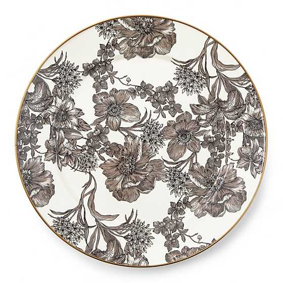 English Garden Enamel Charger/Plate - Sterling image two