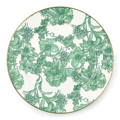 Emerald English Garden Charger/Plate mackenzie-childs Panama 0