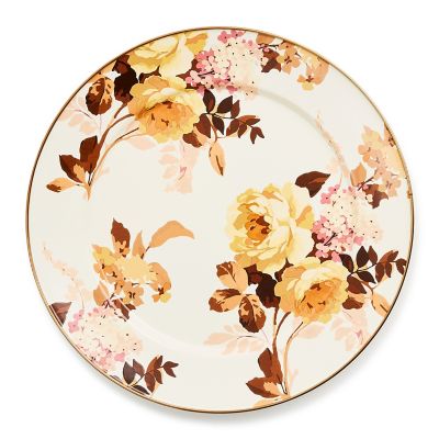 Wild Rose White Charger/Plate mackenzie-childs Panama 0