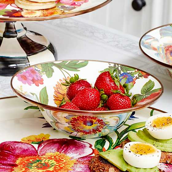 Flower Market Breakfast Bowl - White image two
