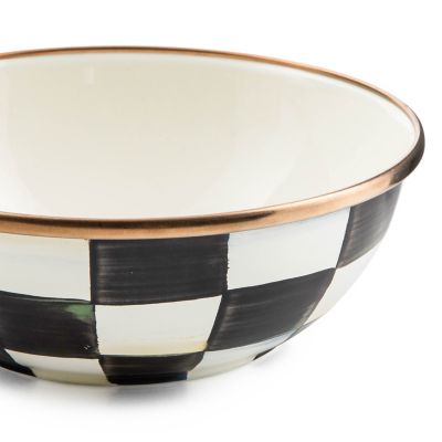 Courtly Check Enamel Everyday Bowl - Extra Large - Cornelia Park