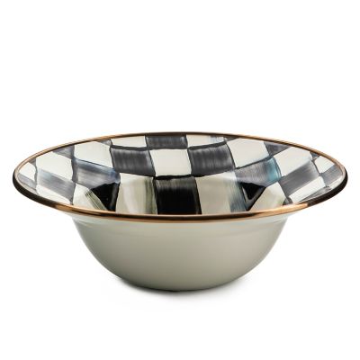 Courtly Check Breakfast Bowl mackenzie-childs Panama 0