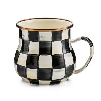 MacKenzie-Childs | Courtly Check Enamel Mug