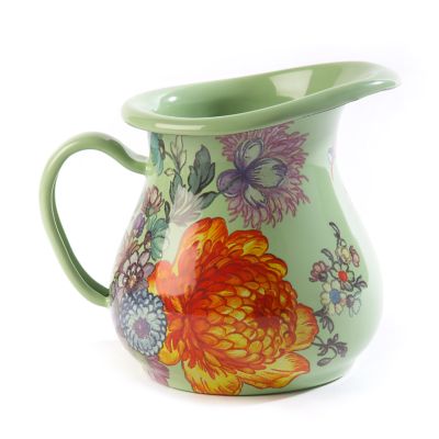 Flower Market Creamer - Green mackenzie-childs Panama 0