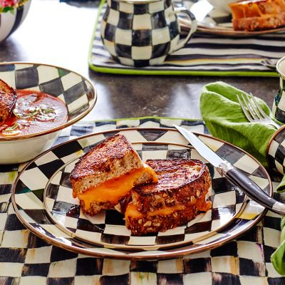 Courtly Check Enamel Salad/Dessert Plate image fifteen