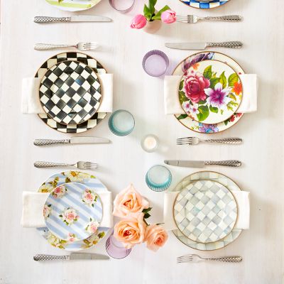 MacKenzie-Childs | Courtly Check Salad/Dessert Plate