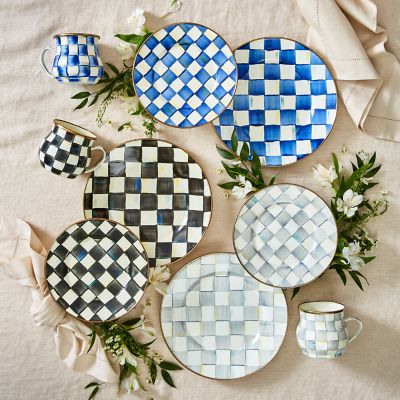 MacKenzie-Childs | Courtly Check Salad/Dessert Plate