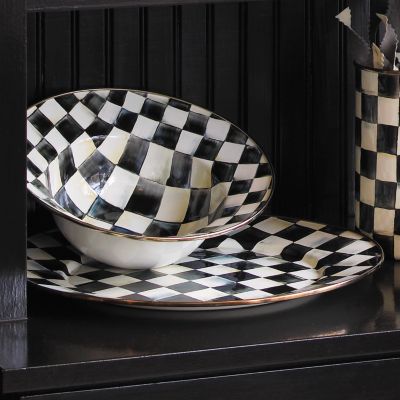 MacKenzie-Childs | Courtly Check Serving Platter