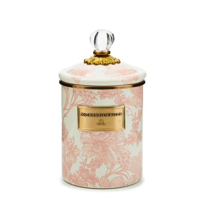 Rosy English Garden Medium Canister mackenzie-childs Panama 0